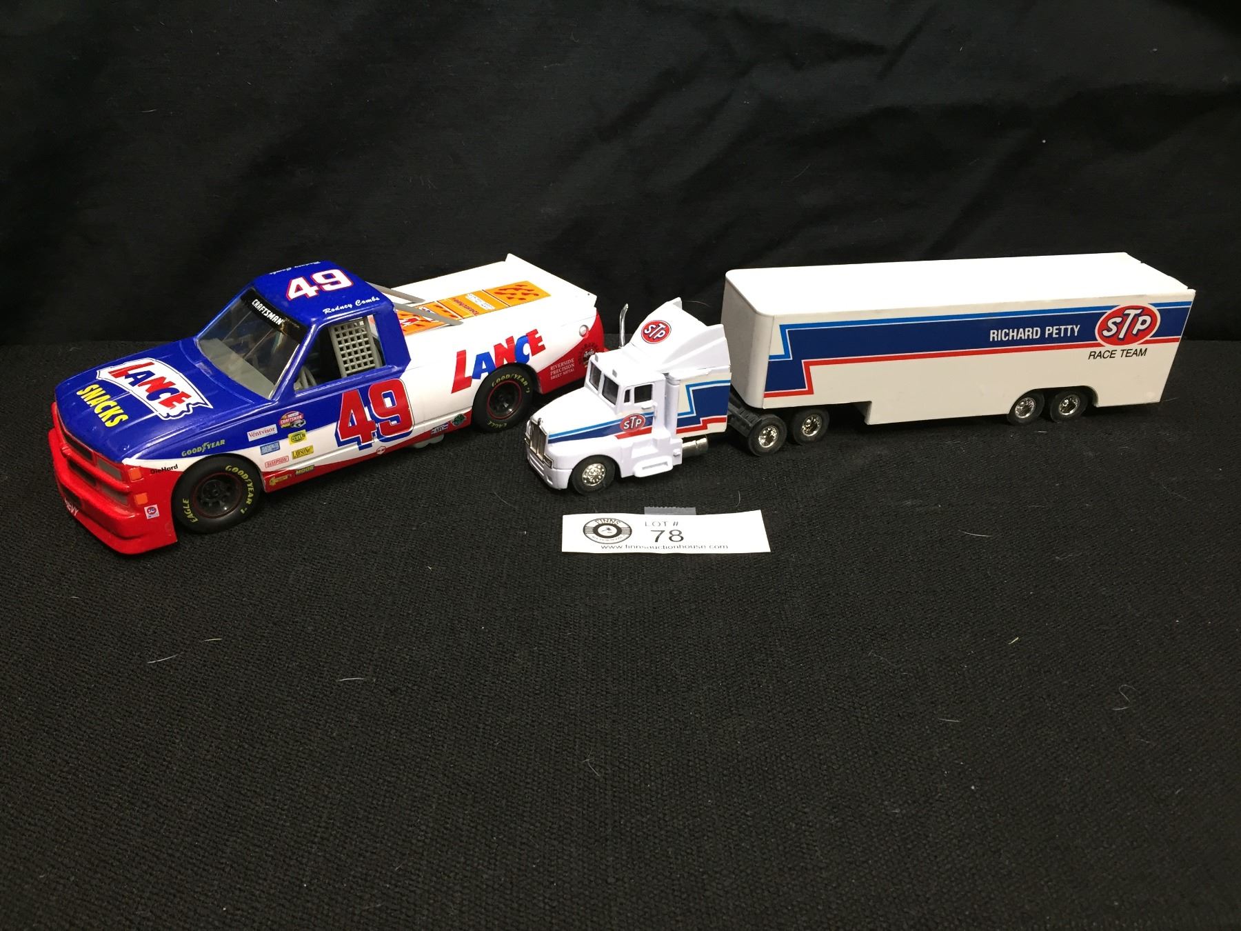 Richard Petty STP Racing Team Racing Champions Set. Diecast Semi Truck ...