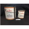 Image 2 : 2 Vintage Rogers Golden Syrup Tins. BC Sugar Refinery  10 and a 20lb Tins.