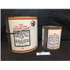 Image 3 : 2 Vintage Rogers Golden Syrup Tins. BC Sugar Refinery  10 and a 20lb Tins.