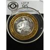 Image 1 : Limited Edition $10 Gaming Token. .999 Fine Silver. Four Queens Casino Las Vegas