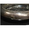 Image 3 : Vintage Sterling Silver Rim Ashtray Hallmaked Sterling Silver