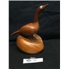 Image 1 : 7.5" Tall Wooden Goose Carving. Lake Saint Peter Ontario