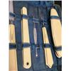 Image 2 : Vintage French Ivory Set. 9 Pieces. Early 1900's