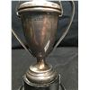 Image 3 : Miniature Trophy of Ostlere Tennis Cup 1928, Hallmarked Sterling Silver. Nice lIttle Trophy