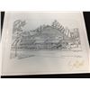 Image 3 : 2 Hand Signed Barb Wood Sketch Lithographs