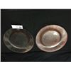 Image 1 : 4 Pink Depression Glass Plates