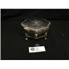 Image 1 : Hudson's Bay Jewelry Trinket Box with Legs. 6.5" w 3" h Silver Plated. Nice Looking