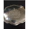 Image 2 : Hudson's Bay Jewelry Trinket Box with Legs. 6.5" w 3" h Silver Plated. Nice Looking