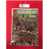 Image 1 : Dell Comics. The Adventures of Huckleberry Finn. In Bag on White Board