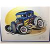 Image 2 : George Trosley Hot Rod Picture. Signed by Artist