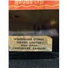 Image 3 : Vintage Woodwards Drug Stores Limited Vancouver Canada Poison Bottle. Nice Glass Bottle.
