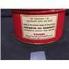 Image 2 : Vintage Veedol Oils and Greases 1 Lb Tin. Nice Looking Tin with Good Graphics