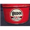 Image 3 : Vintage Veedol Oils and Greases 1 Lb Tin. Nice Looking Tin with Good Graphics