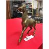 Image 2 : A 9" tall x 12" L Brass Horse.