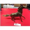 Image 3 : A 9" tall x 12" L Brass Horse.