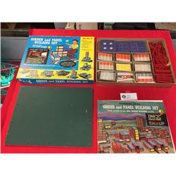 Vintage Kenner Girder and Panel Set Number 2 in Original Box with All Pieces 1957 In Fantastic Shape