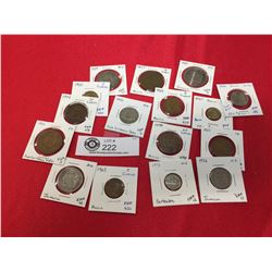 A Lot of Mexican Coins All In Coin Holders