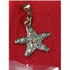 Image 3 : 2 Starfish Pendants. 1 is Sterling Silver and is other is 18 Karat Gold Plated