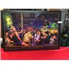 Image 1 : Carnival Of The Legends Painting by George Bungarda Measures 38"x 26" H