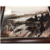 Image 2 : Framed Photo of the First Train into Vancouver 1890's Photo is 17" w x 14" h