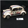 Image 1 : The Love Bug. Tin Car. Newer Decoration Car. 13" L x 5.5" h x 6" W