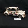 Image 2 : The Love Bug. Tin Car. Newer Decoration Car. 13" L x 5.5" h x 6" W