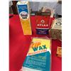 Image 4 : Vintage Automotive Lot. Lubricant Kit, Atlas Brake Fluid etc etc