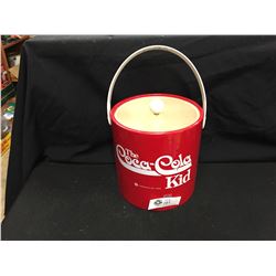 The Coca Cola Kid. Ice Chest with Handles 10" h x 9: w