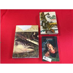3 Books on Hunting and Fishing.