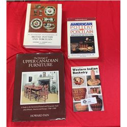 4 Books on Various Antique and Collectibles