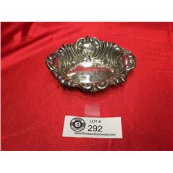 Fancy Hallmarked Sterling Silver Candy Dish Birmingham 1905