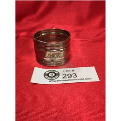 Hallmarked Sterling Silver Napkin Ring, Nice Design