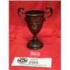 Image 1 : Sterling Silver Trophy Cup. Made in Birmingham 1920's 3.5" H