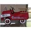 Image 1 : Fire Chief FireTruck Miniature of A  Ride on Toy. 7" h x 4" W x11 L