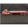 Image 1 : A Nice Early Pressed Steel Toy Truck and Trailer in Good Shape. Unsure of Maker