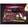 Image 2 : Vintage 1947 Casco Electric Hand Power Tool in Original Case with Bits, Parts and Book. Grinder/Drem