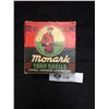 Image 1 : Vintage Monarj 12 Gauge Trap Shells Early Cardboard Box. Nice Graphics.