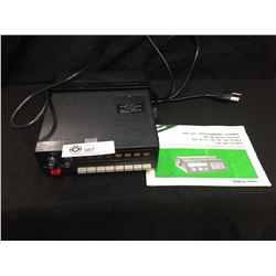 Vintage Realistic Programmable Scanner with Manual