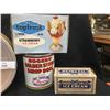 Image 2 : Vintage Vancouver Kitchen Lot. Rogers Golden Syrup. 1.5L Tin. Fraser Valley Ice Cream and a Family P