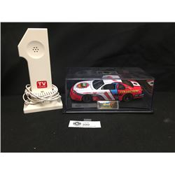 1997 Reville Die Cast Car Number 1 Plus a Tv Guide #1 Vintage Telephone