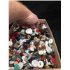 Image 2 : Shoebox Full of Vintage Buttons. Probably Close to 1.000