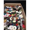 Image 3 : Shoebox Full of Vintage Buttons. Probably Close to 1.000