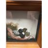 Image 2 : Nicely Framed Handpainted Ducks. 3-D Art Plus a Nelson The Smallest King James Version Bible in Box.