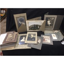 Lot of Vintage Antique Cabinet Cars and Photos Nice Lot