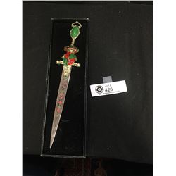 Middle Eastern Style Sword Letter Opener.