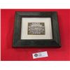 Image 1 : A 10" x 9" H Picture with the Artwork Engraved out of .925 Silver. Very Nicely Done