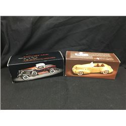 Vintage Avon Ceramic Cars in the Box.