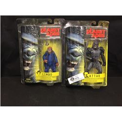 Lot of 2 Planet of The Apes Action Figures. Limbo and Tar. Both Still Sealed in Original Packages