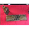 Image 2 : Vintage Wooden Cabbage Cutter and a Wooden Vase Made from a Log