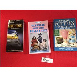 Lot of 3 Books on Collectibles